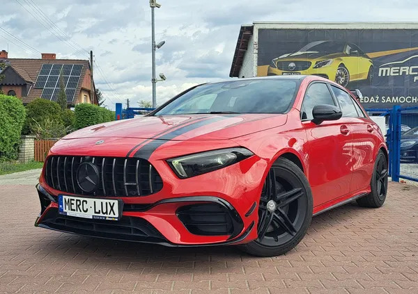 mercedes benz Mercedes-Benz Klasa A cena 206000 przebieg: 38000, rok produkcji 2020 z Bierutów